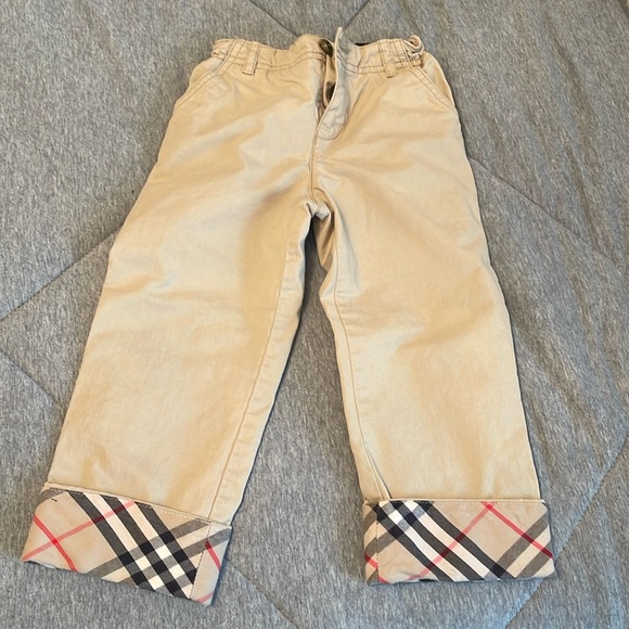 Burberry tan jeans for boys sz 2y